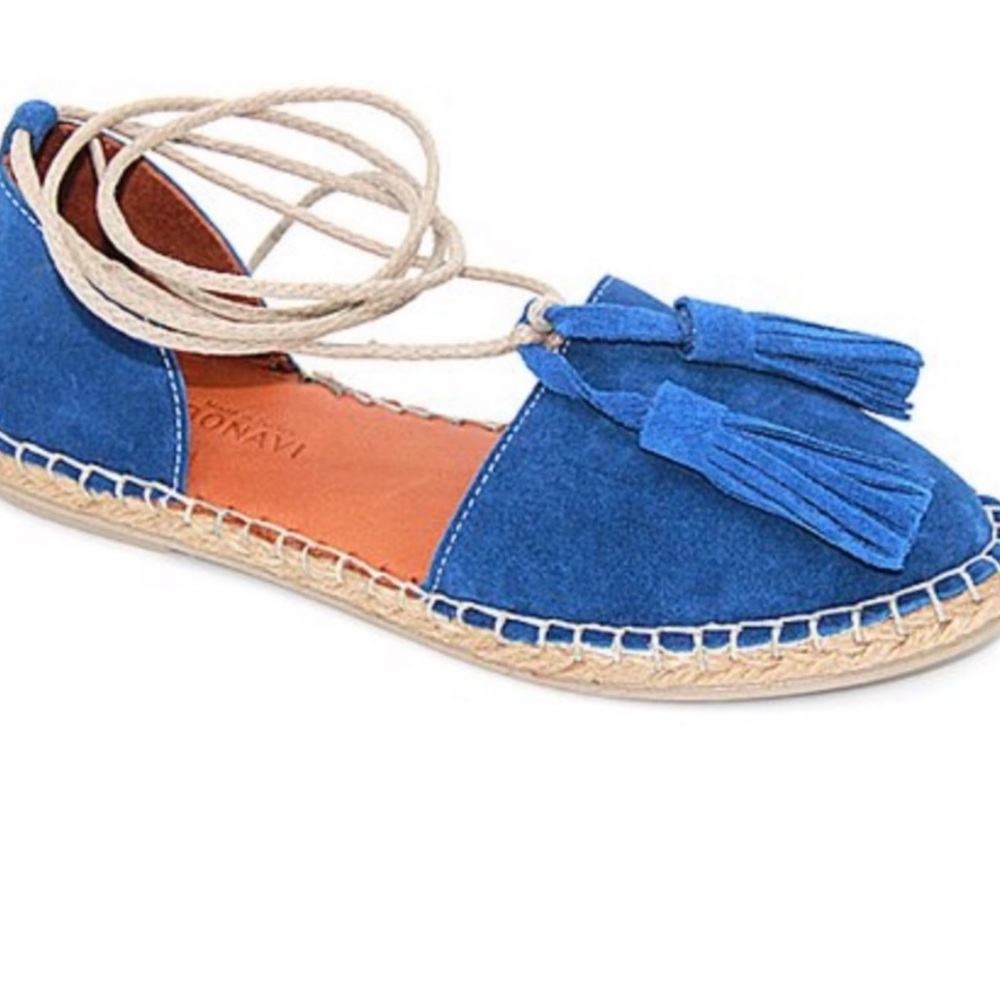 Bonavi Genuine Leather Espadrilles